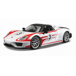 Bburago Samochód Bburago 1:24 RACE PORSCHE 918 WIESSACH