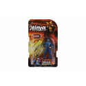 Figurka ninja plast 10cm s doplňky mix druhů na kartě 15,5x25,5x4cm