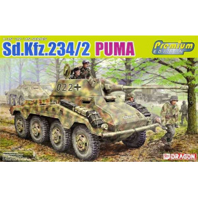 Dragon Model Kit military 6943 - Sd.Kfz.234/2 PUMA (PREMIUM) (1:35)