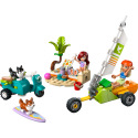 LEGO Friends 42641 Dobrodružství se surfujícími psy a skútrem