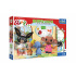 Trefl Puzzle 3v1 SUPER MAXI oboustranné 24 dílků Králíček Bing 60x40cm v krabici 40x27x6cm