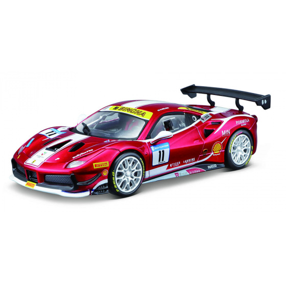 Bburago ORBICO Bburago 1:24 Ferrari Racing 488 Challenge 2017