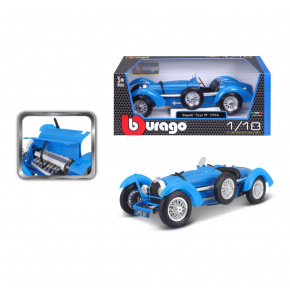 Bburago ORBICO Bburago 1:18 Bugatti Type 59 Blue