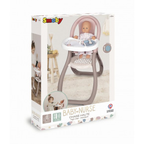 Smoby Baby Nurse Jídelní židlička pro panenky