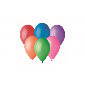 Smart Balloons Balónik/Balonky nafukovacie 13" 33cm 50ks v sáčku karneval