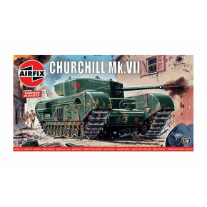 Airfix Classic Kit VINTAGE tank A01304V - Churchill Mk.VII (1:76)