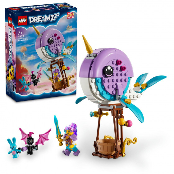 LEGO DREAMZzz™ 71472 Izzie a její horkovzdušný balón ?ve tvaru narvala