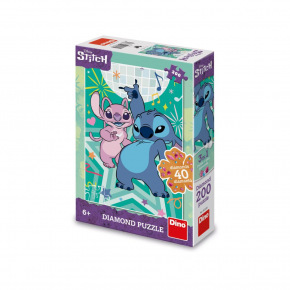 Dino STITCH 200 diamond Puzzle FSC