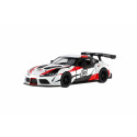 Teddies Auto Kinsmart Toyota GR Supra Racing kov 13cm 4 barvy na zpětné natažení