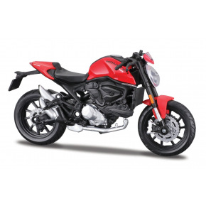 Maisto - Motocykl, Ducati Monster, červená, 1:18