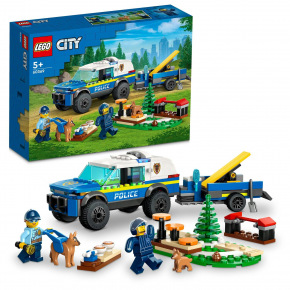 LEGO City 60369 Mobilny poligon dla psów policyjnych