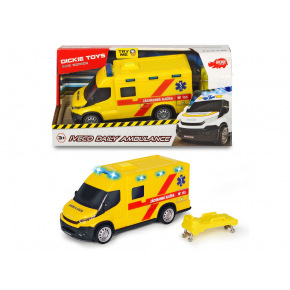Dickie Ambulance Iveco, česká verze, 18 cm