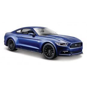 Maisto - 2015 Ford Mustang GT, metal modrý, 1:24