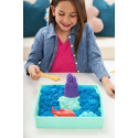 Spin Master KINETIC SAND PUSZKA PŁYNNEGO PIASKU Z PODKŁADEM NIEBIESKA