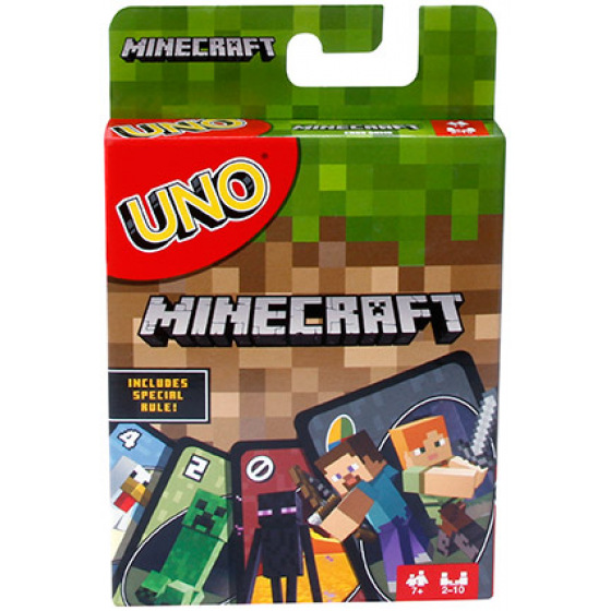 Mattel karetní hra UNO MINECRAFT