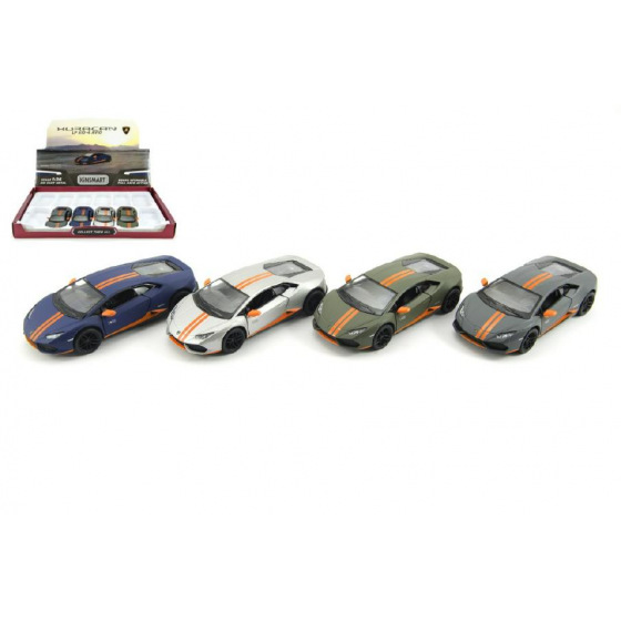 Teddies Auto Kinsmart Lamborghini Huracan metalowe 12cm na napęd zwrotny asst 4 kolory