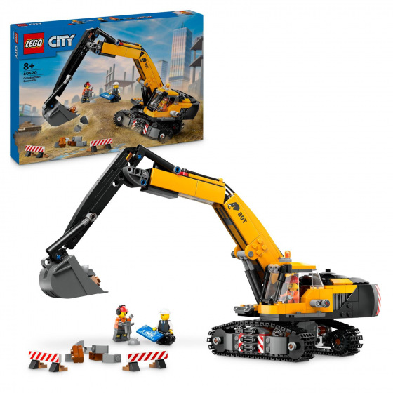 LEGO City 60420 Żółta koparka