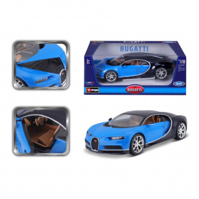 Bburago ORBICO Bburago 1:18 Plus Bugatti Chiron blue/deep blue