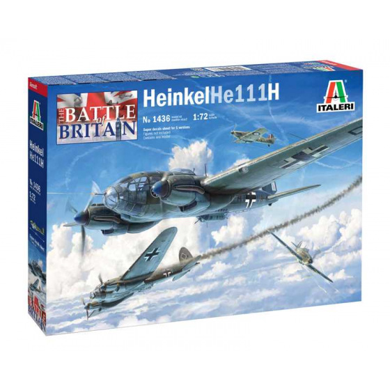 Italeri Model Kit letadlo 1436 - HEINKEL HE111H (1:72)