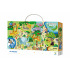 DODO Teddies Puzzle V Zoo 45x31cm 80 dielikov v krabici 25x16x6,5cm