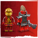 LEGO NINJAGO® 71823 Kaiův dračí Spinjitzu spinner