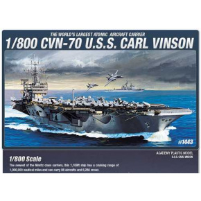 Academy Model Kit loď 14209 - USS CARL VINSON (1:800)