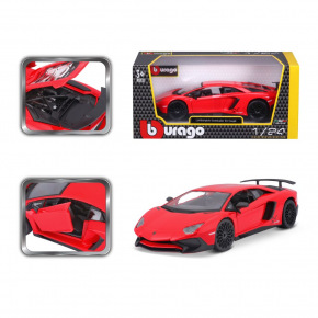 Bburago ORBICO Bburago 1:24 Plus Lamborghini Aventador LP 750-4 SV Red