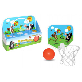 Wiky Koš na basketbal Krtek 33x22cm plast v krabici