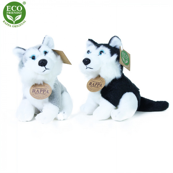 Rappa Plyšový husky 16 cm ECO-FRIENDLY