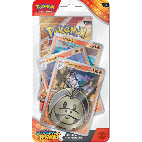 Pokémon Company Pokémon TCG: SV08 Surging Sparks - Premium Checklane Blister