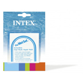 Intex Záplata samolepící opravná sada k nafukovačkám 6ks na kartě 12x16cm