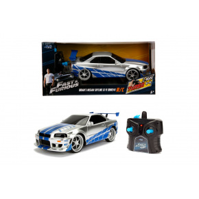 Jada Fast and Furious RC car Nissan Skyline 1:24