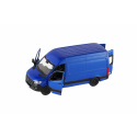 Teddies Auto/dodávka Kinsmart Mercedes-Benz Sprinter 1:48 kov/plast 12,5cm na zpětné nat. 4barvy