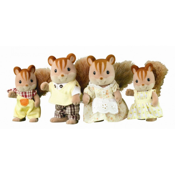 Sylvanian Families 4172 Rodzina brązowych wiewiórek