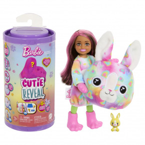 Mattel BRB CUTIE REVEAL CHELSEA BAREVNÉ SNY ASST