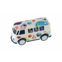 Teddies Bus universe plastik 13cm na kole zamachowym 2 kolory