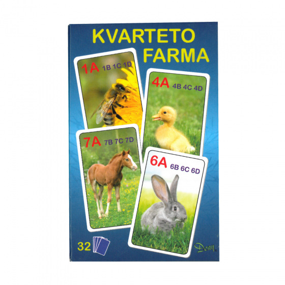 Rappa karty kvarteto Farma