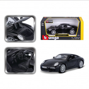 Bburago ORBICO Bburago 1:24 Plus Porsche 911 Carrera S Black