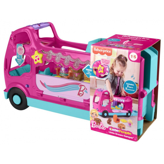 Mattel Fisher-Price® Little People® BARBIE KARAVAN SNŮ SE SVĚTLY A ZVUKY