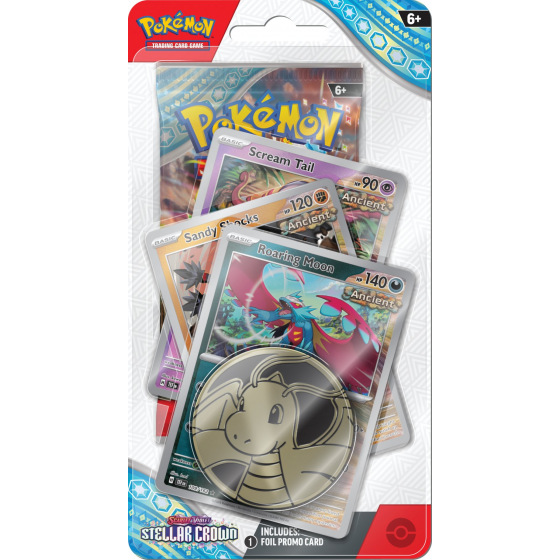 Pokémon Company Pokémon TCG: SV07 Stellar Crown - Premium Checklane Blister