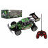 Auto RC Buggy rychlostní plast 23cm 27MHz na baterie zelené v krabici 35x13,5x18cm