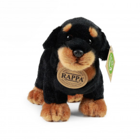 Rappa Pluszowy rottweiler stojący 18 cm ECO-FRIENDLY