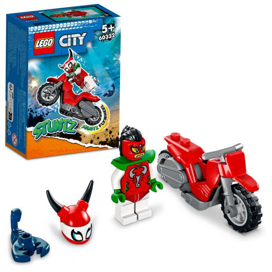 LEGO City 60332 Kaskadérska motorka Škorpión