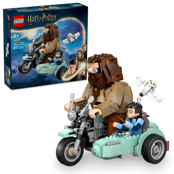 LEGO Harry Potter™ 76443 Hagrid™ a Harry na motorce