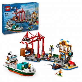 LEGO City 60422 Přístav s nákladní lodí