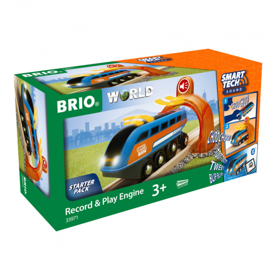 Brio 33971 SMART TECH SOUND lokomotywa nagrywająca