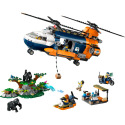 LEGO City 60437 Helikoptéra na průzkum džungle v základním táboře