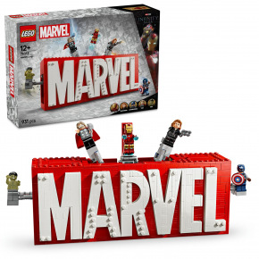 LEGO Marvel 76313 Logo MARVEL a minifigurky