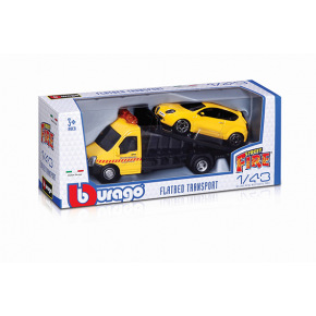 Bburago Auto Bburago 1:43 Faltbed Transport Assort (12ks)