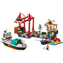 LEGO City 60422 Port z łodzią towarową